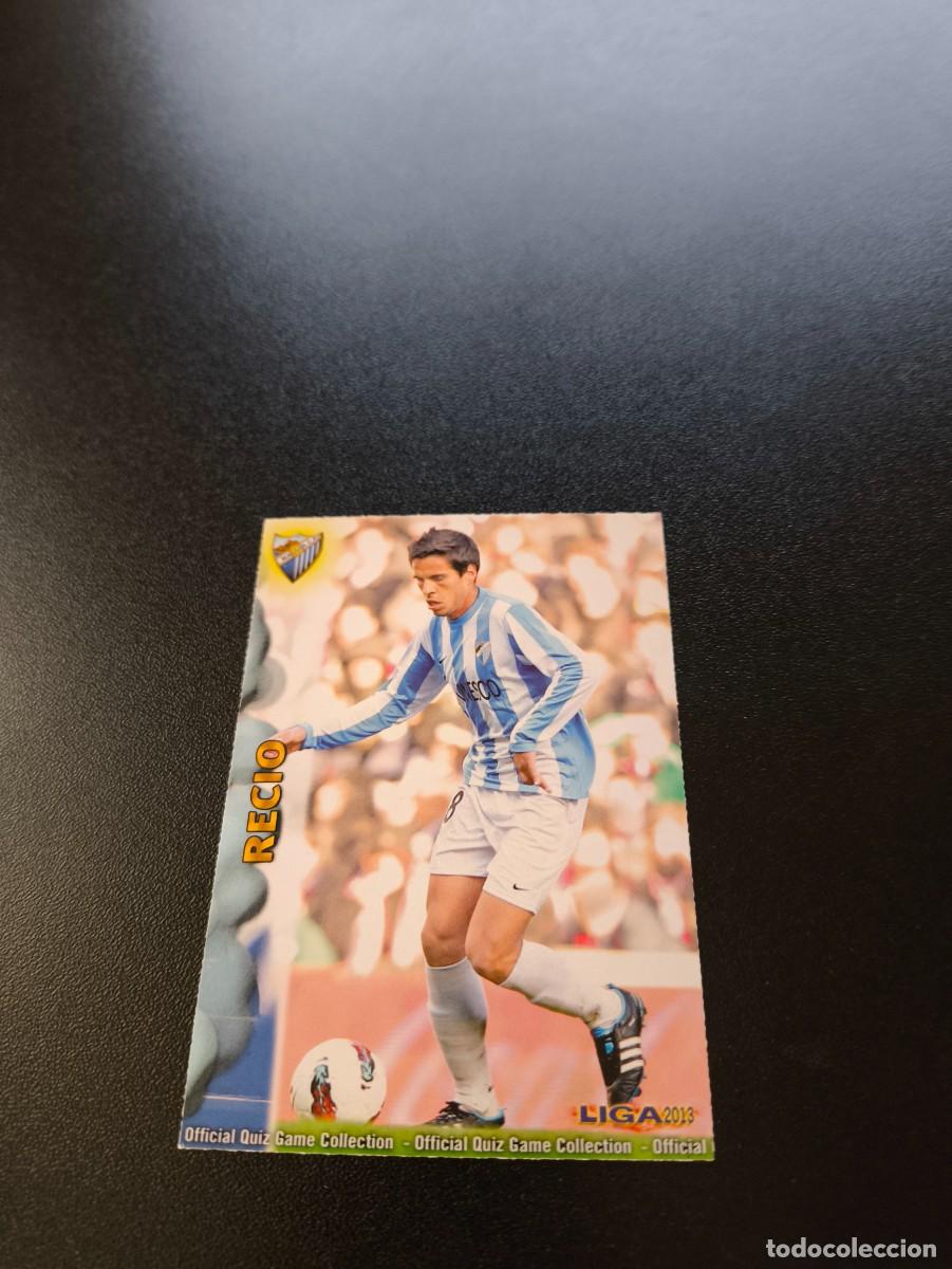 Cromos de F&uacute;tbol: 93 RECIO MALAGA MUNDICROMO LIGA 2012 2013 12 13 NO PANINI ESTE MEGACRACKS