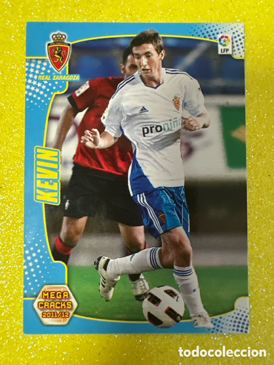 Cromos de f&uacute;tbol: 356 KEVIN (R.ZARAGOZA) MEGACRACKS 2011-2012 11 12 PANINI TRADING CARD