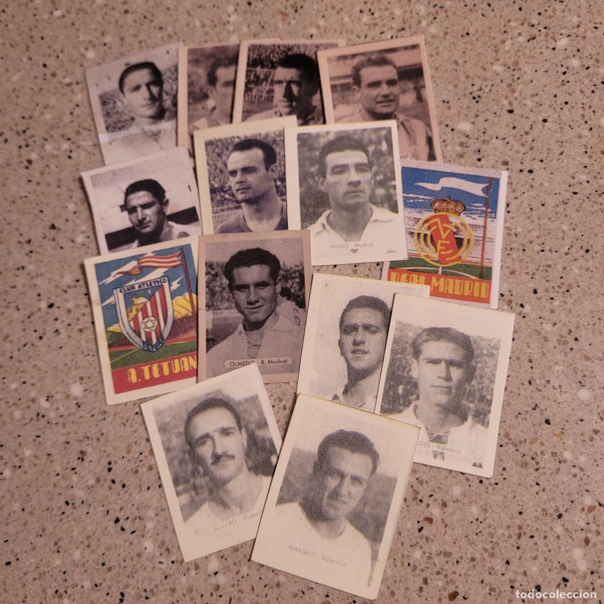 Cromos de F&uacute;tbol: LOTE 14 CROMOS DE VARIOS EQUIPOS RUIZ ROMERO 1950-51