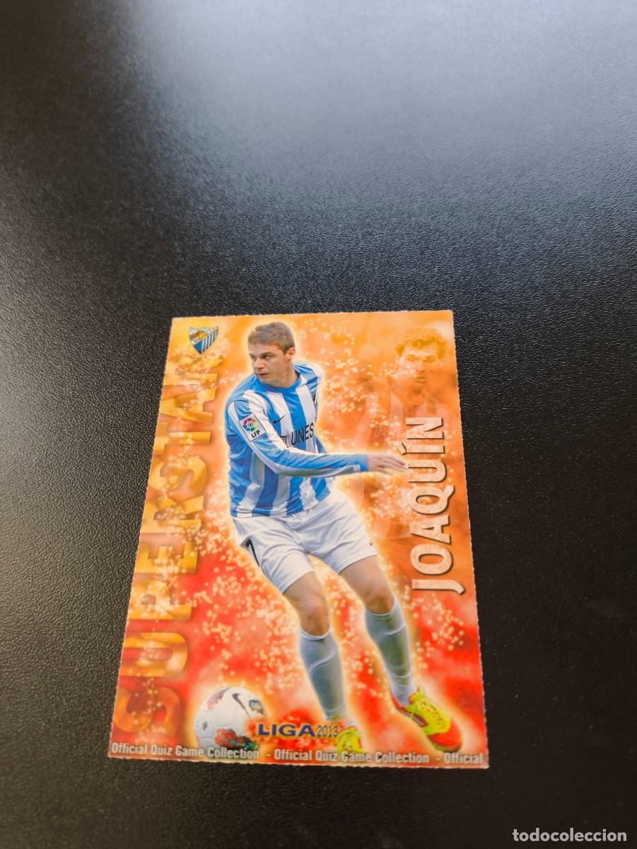 Cromos de F&uacute;tbol: 105 JOAQUIN SUPERSTAR MATE MALAGA MUNDICROMO LIGA 2012 2013 12 13 NO PANINI ESTE MEGACRACKS