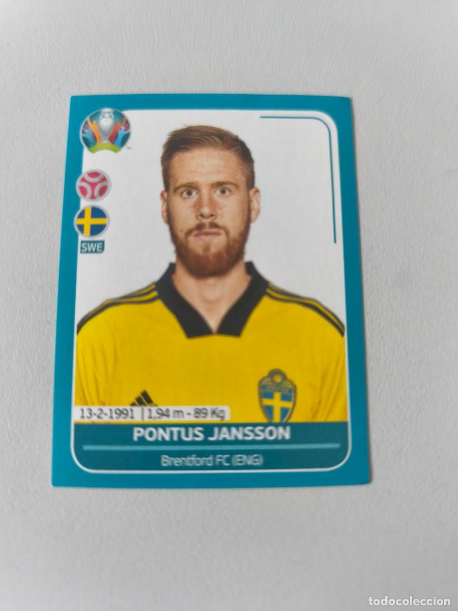Cromos de F&uacute;tbol: UEFA EURO 2020 PREVIEW EUROCOPA PANINI PONTUS JANSSON 12 SWE CRM2