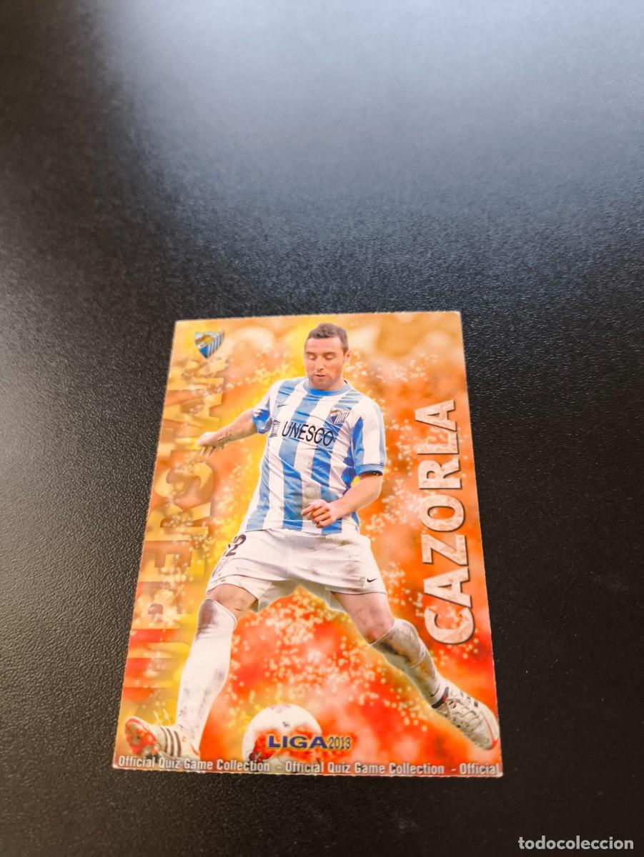 Cromos de F&uacute;tbol: 106 CAZORLA SUPERSTAR MATE MALAGA MUNDICROMO LIGA 2012 2013 12 13 NO PANINI ESTE MEGACRACKS