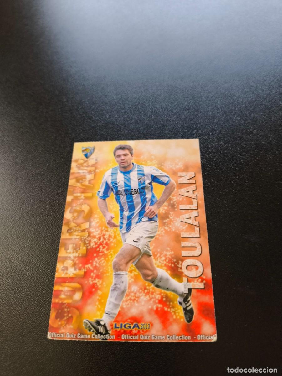 Cromos de F&uacute;tbol: 106 TOULALAN SUPERSTAR MATE MALAGA MUNDICROMO LIGA 2012 2013 12 13 NO PANINI ESTE MEGACRACKS