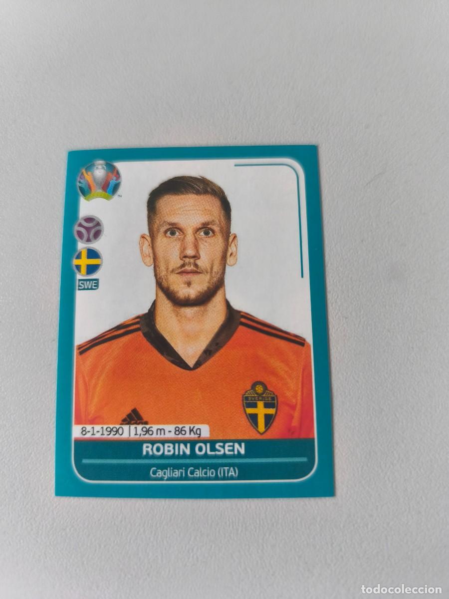 Cromos de F&uacute;tbol: UEFA EURO 2020 PREVIEW EUROCOPA PANINI ROBIN OLSEN 7 SWE CRM2
