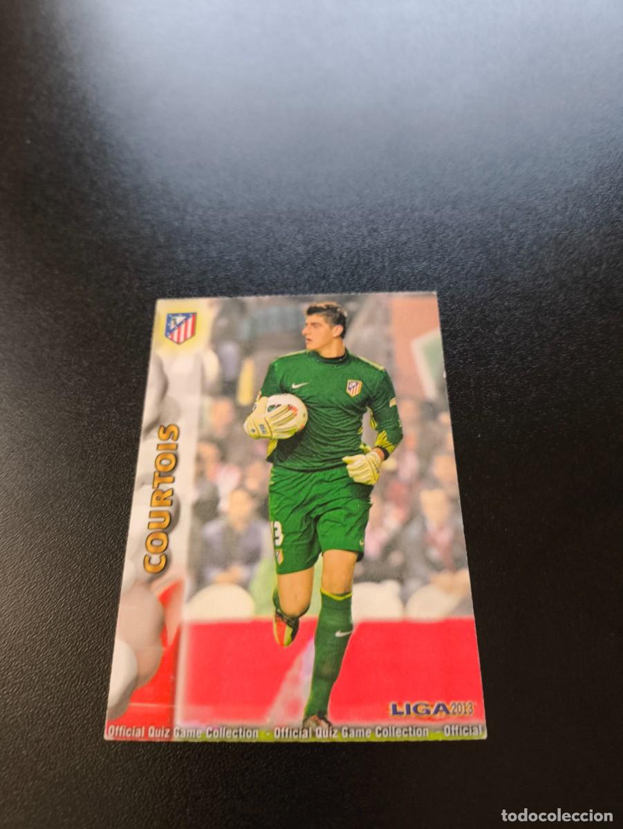 Cromos de f&uacute;tbol: 112 COURTOIS ATLETICO DE MADRID MUNDICROMO LIGA 2012 2013 12 13 NO PANINI ESTE MEGACRACKS