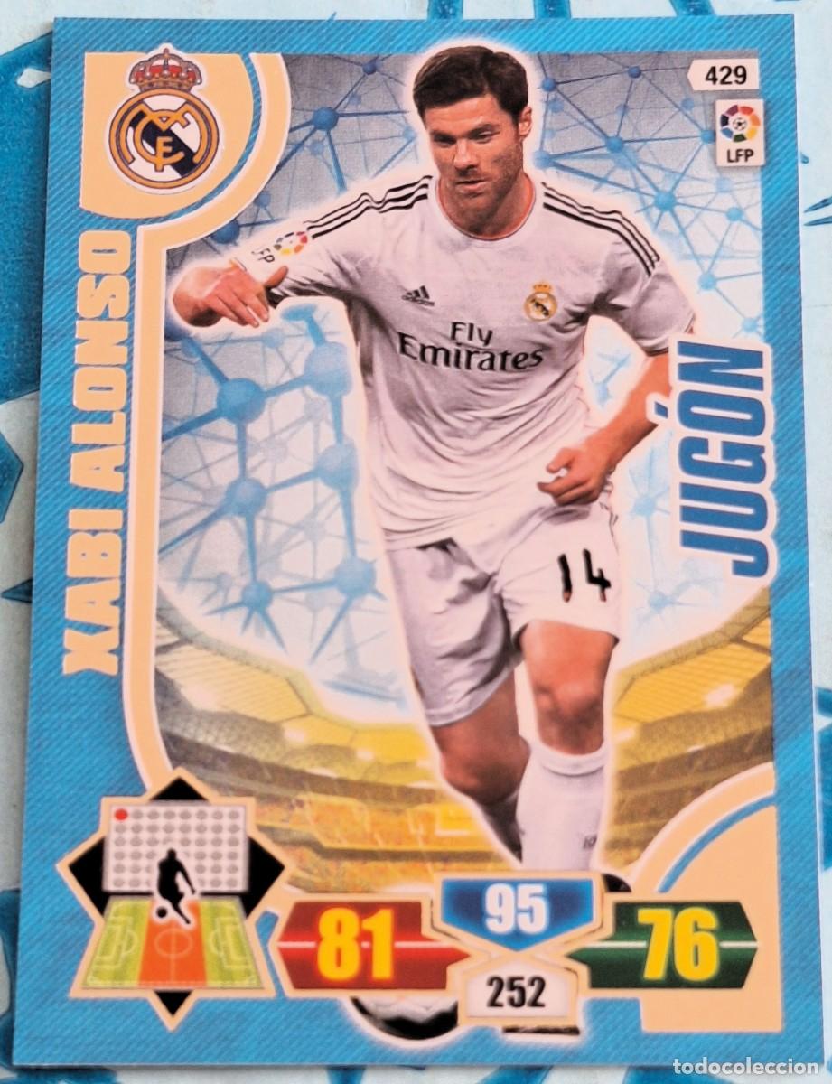 Football Stickers: Xabi Alonso Real Madrid Panini Adrenalyn XL Jugon