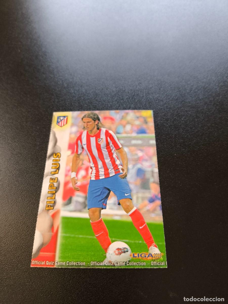 Football Stickers: 114 FILIPE LUIS ATLETICO DE MADRID MUNDICROMO LIGA 2012 2013 12 13 NO PANINI ESTE MEGACRACKS