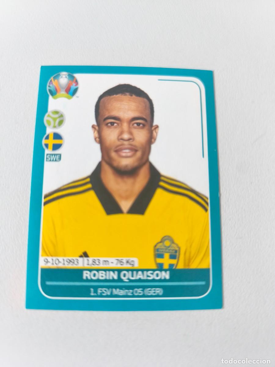 Football Stickers: UEFA EURO 2020 PREVIEW EUROCOPA PANINI ROBIN QUAISON 26 SWE CRM2