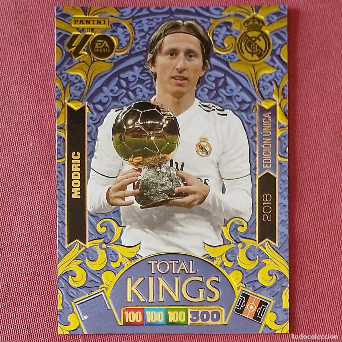 Cromos de F&uacute;tbol: MODRIC - REAL MADRID - EDICION UNICA - TOTAL KINGS - DREAM BOX ADRENALYN 2025 2026