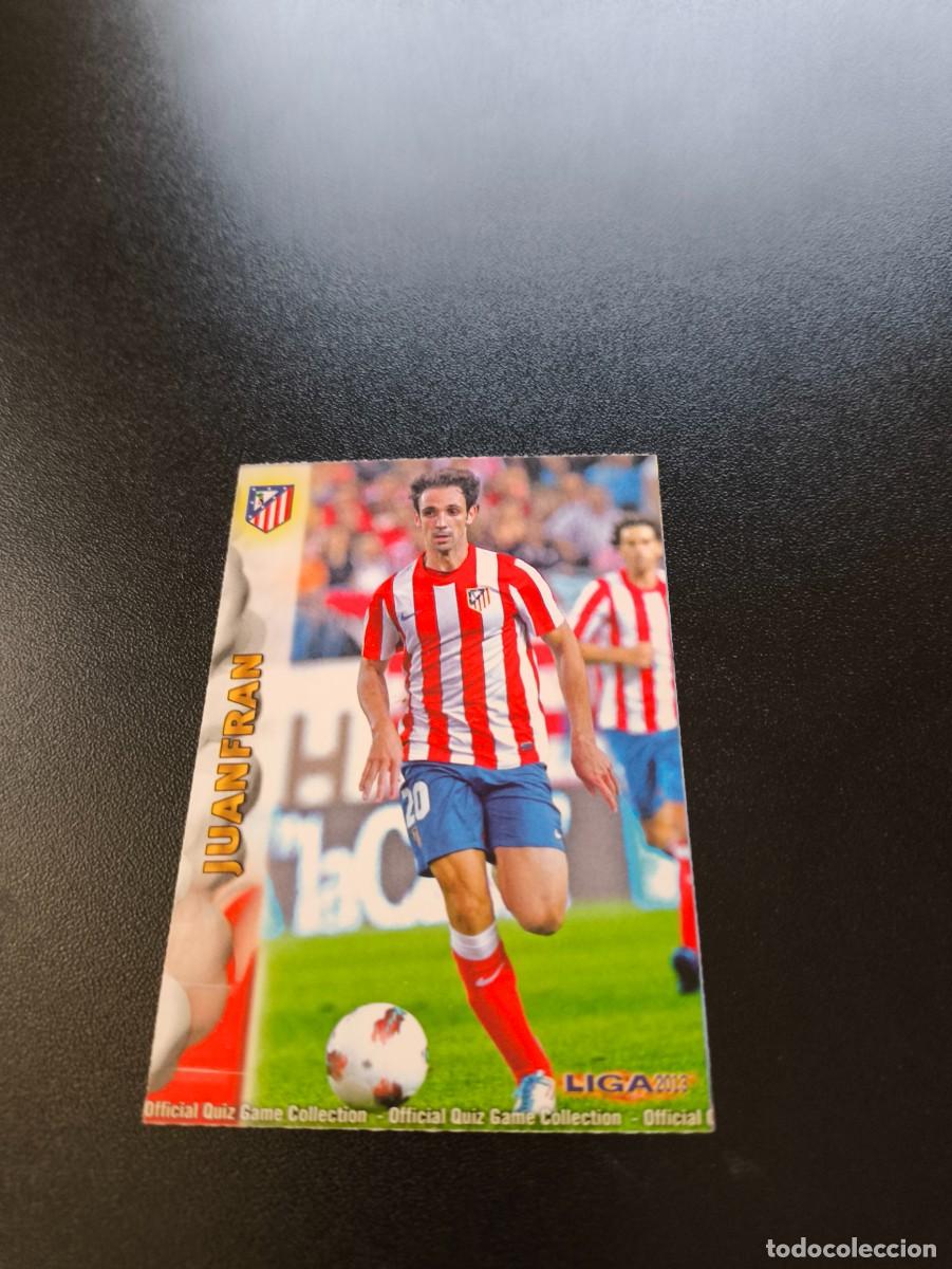 Cromos de F&uacute;tbol: 119 JUANFRAN ATLETICO DE MADRID MUNDICROMO LIGA 2012 2013 12 13 NO PANINI ESTE MEGACRACKS