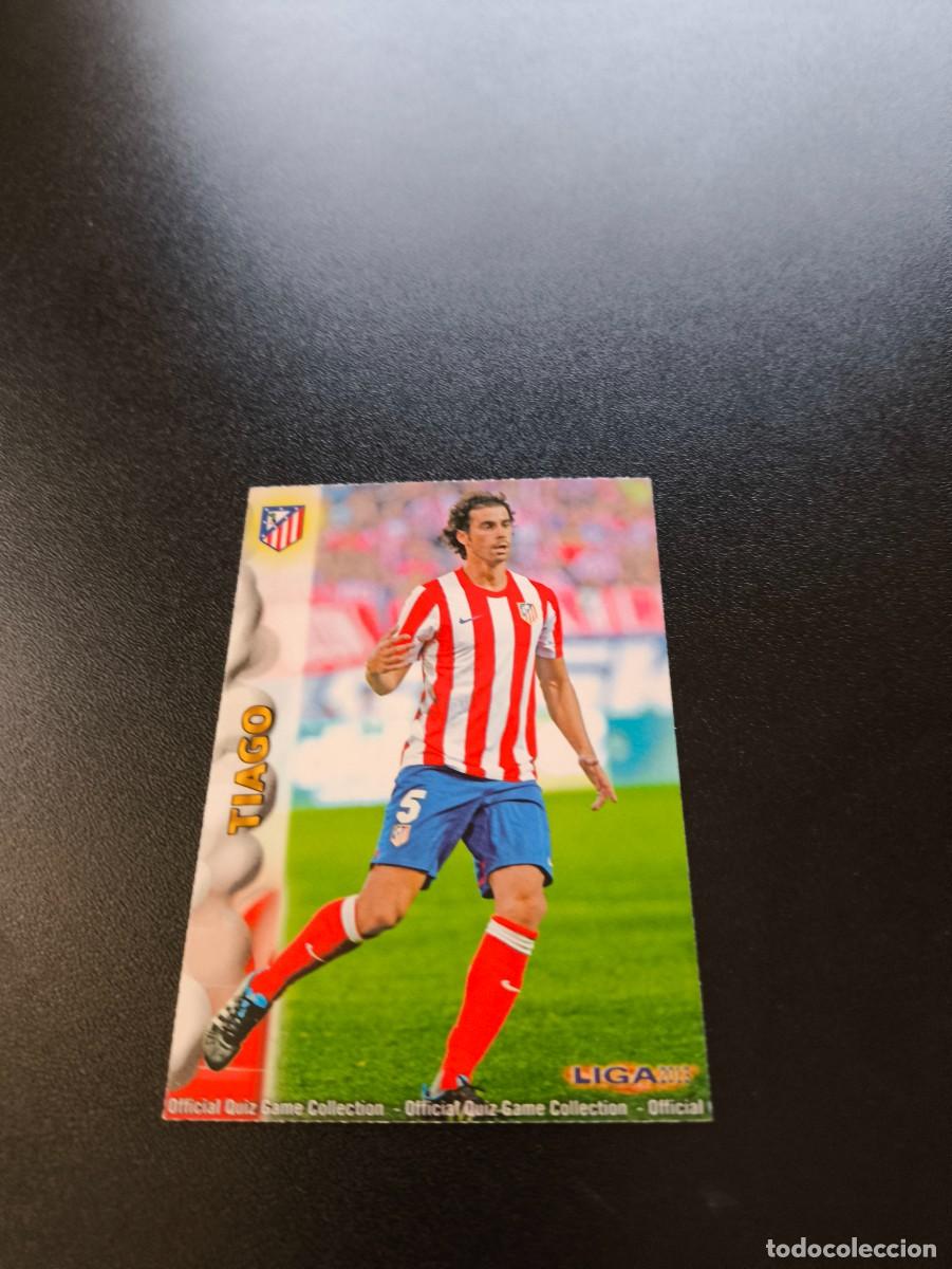 Cromos de F&uacute;tbol: 121 TIAGO ATLETICO DE MADRID MUNDICROMO LIGA 2012 2013 12 13 NO PANINI ESTE MEGACRACKS