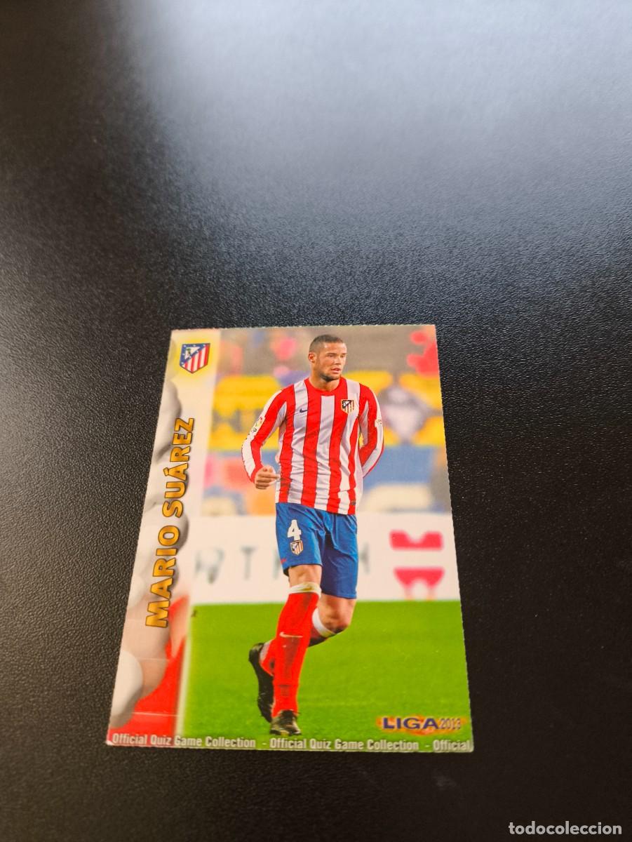 Cromos de F&uacute;tbol: 123 MARIO SUAREZ ATLETICO DE MADRID MUNDICROMO LIGA 2012 2013 12 13 NO PANINI ESTE MEGACRACKS