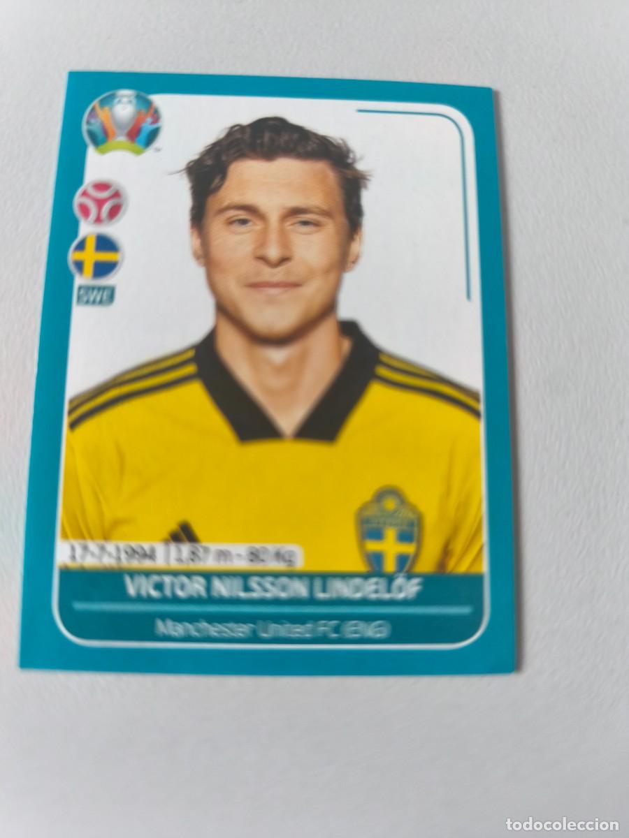 Cromos de F&uacute;tbol: UEFA EURO 2020 PREVIEW EUROCOPA PANINI VICTOR NILSSON LINDEDLOF 15 SWE CRM2