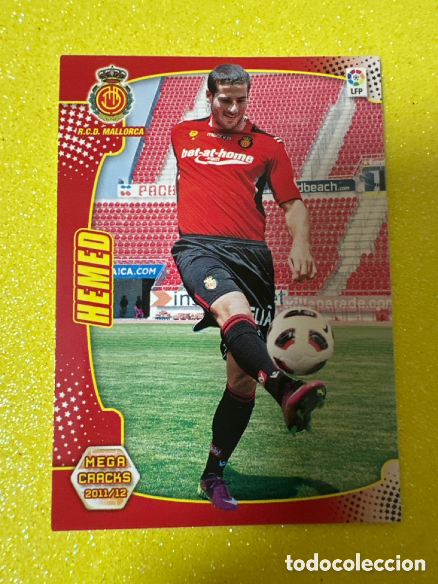 Football Stickers: 435 HEMED (MALLORCA) NUEVO FICHAJE MEGACRACKS 2011-2012 11 12 PANINI TRADING CARD