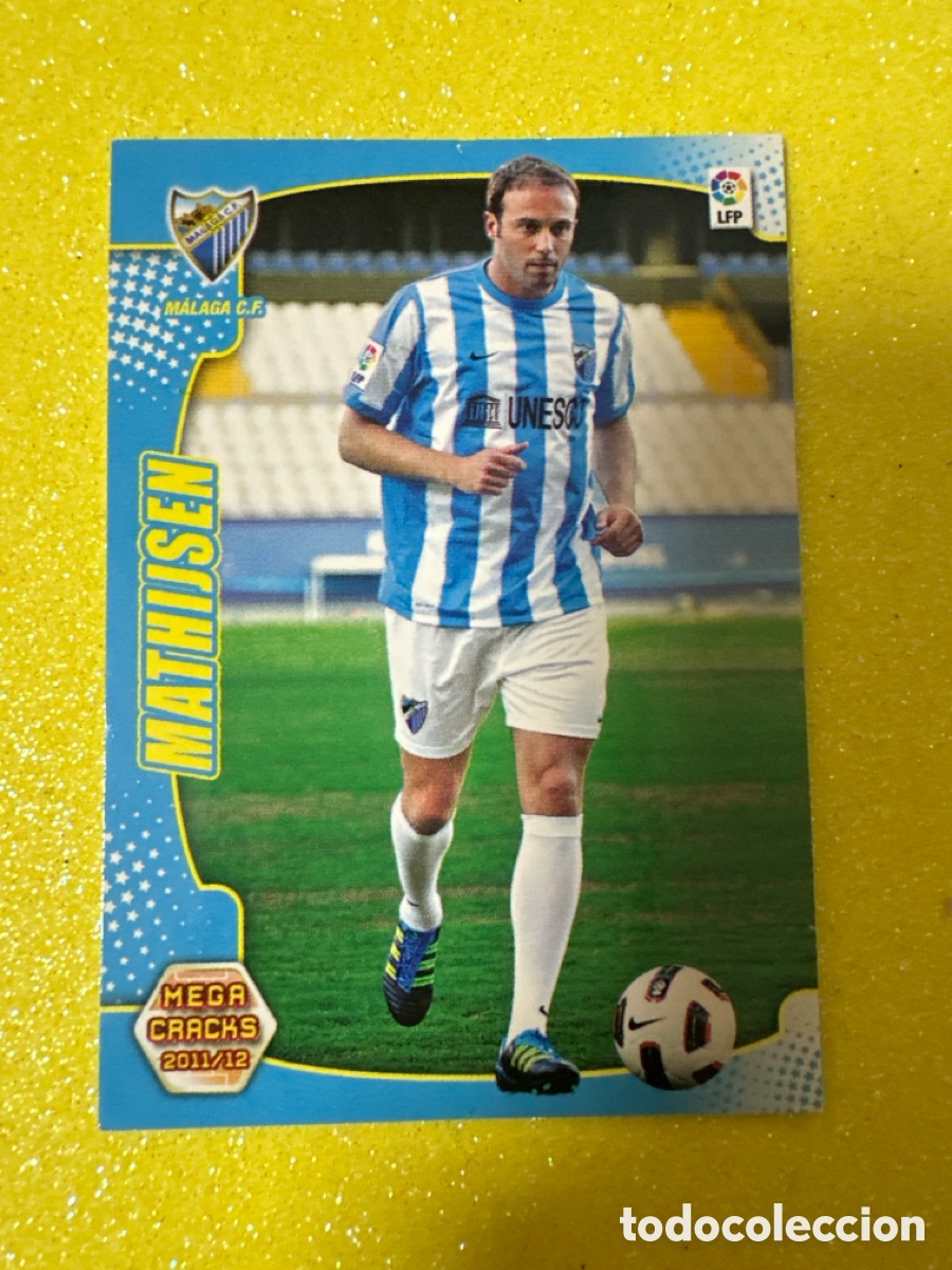 Cromos de Futebol: 439 MATHIJSEN (M&Aacute;LAGA)) NUEVO FICHAJE MEGACRACKS 2011-2012 11 12 PANINI TRADING CARD