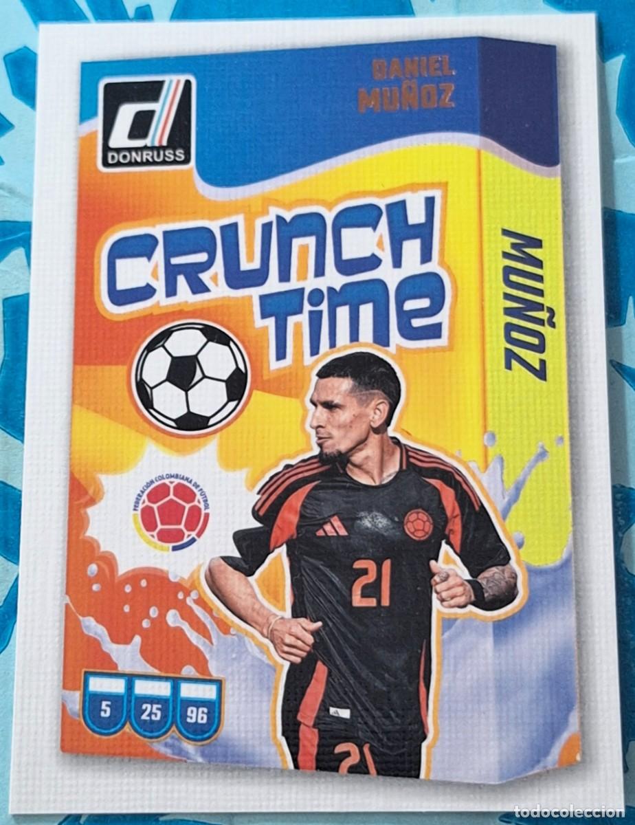 Football Stickers: Daniel Mu&ntilde;oz Colombia Panini Donruss Soccer Crunch Time