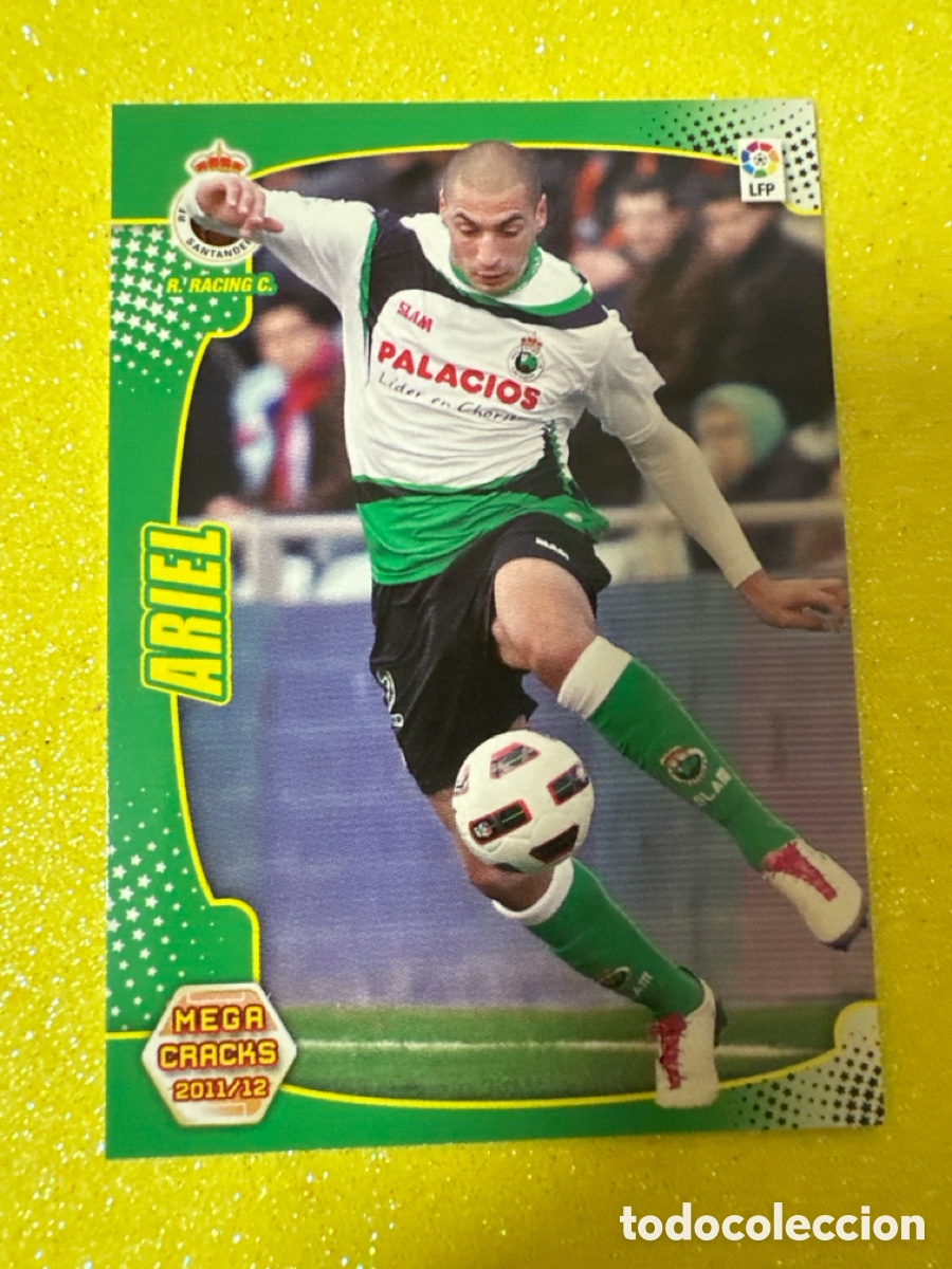 Cromos de F&uacute;tbol: 234 ARIEL (RACING SANTANDER) MEGACRACKS 2011-2012 11 12 PANINI TRADING CARD