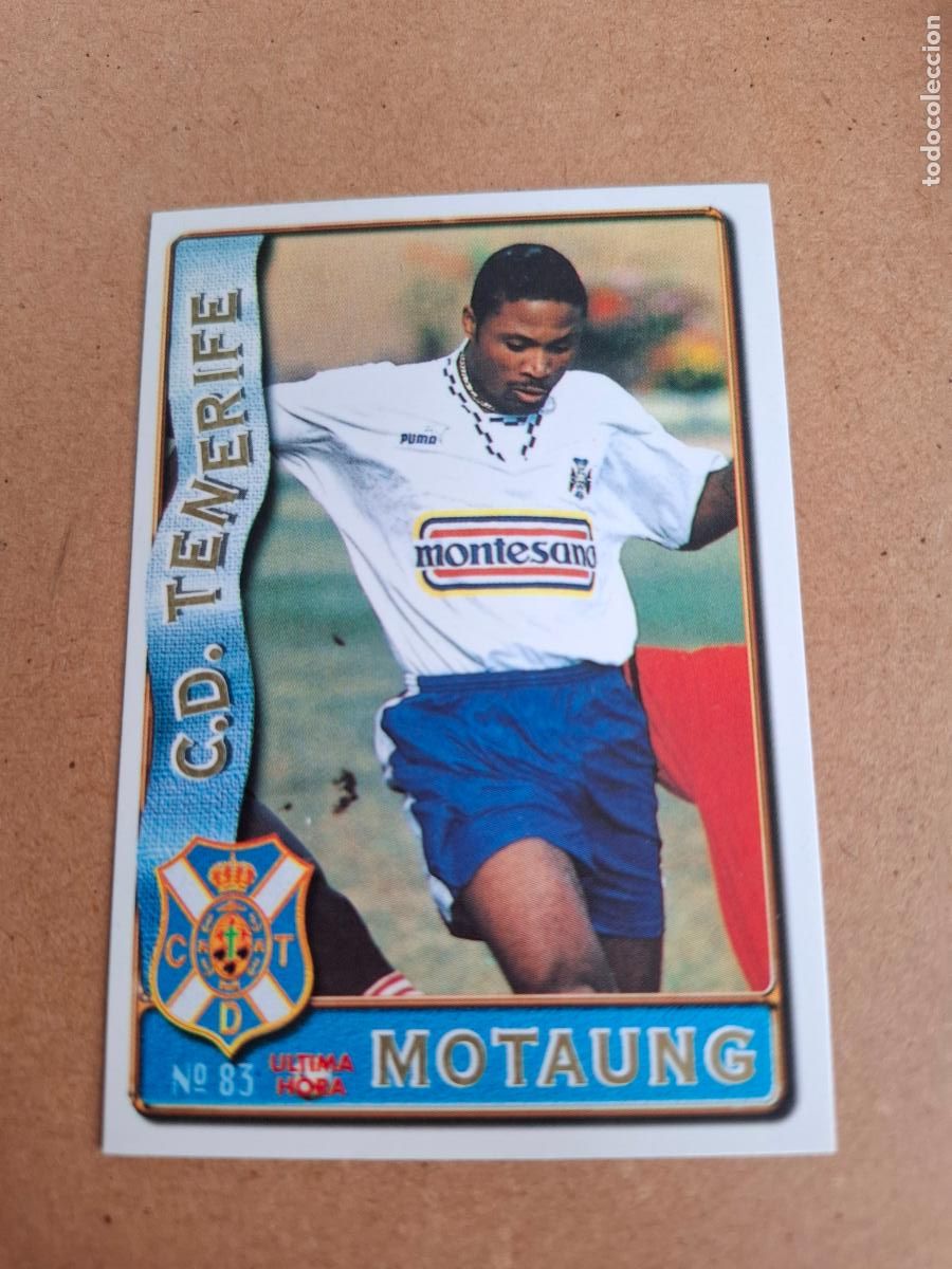 Cromos de F&uacute;tbol: MUNDICROMO 96 97 1996 1997 - UH 83 MOTAUNG - CD. TENERIFE