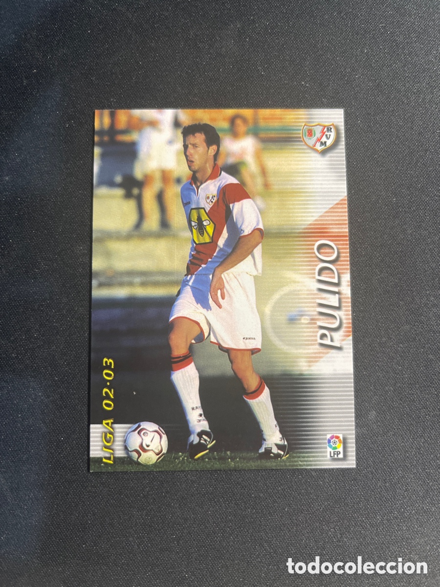 Cromos de F&uacute;tbol: Pulido 241 Rayo Vallecano Megafichas 2002 2003 02 03 Panini