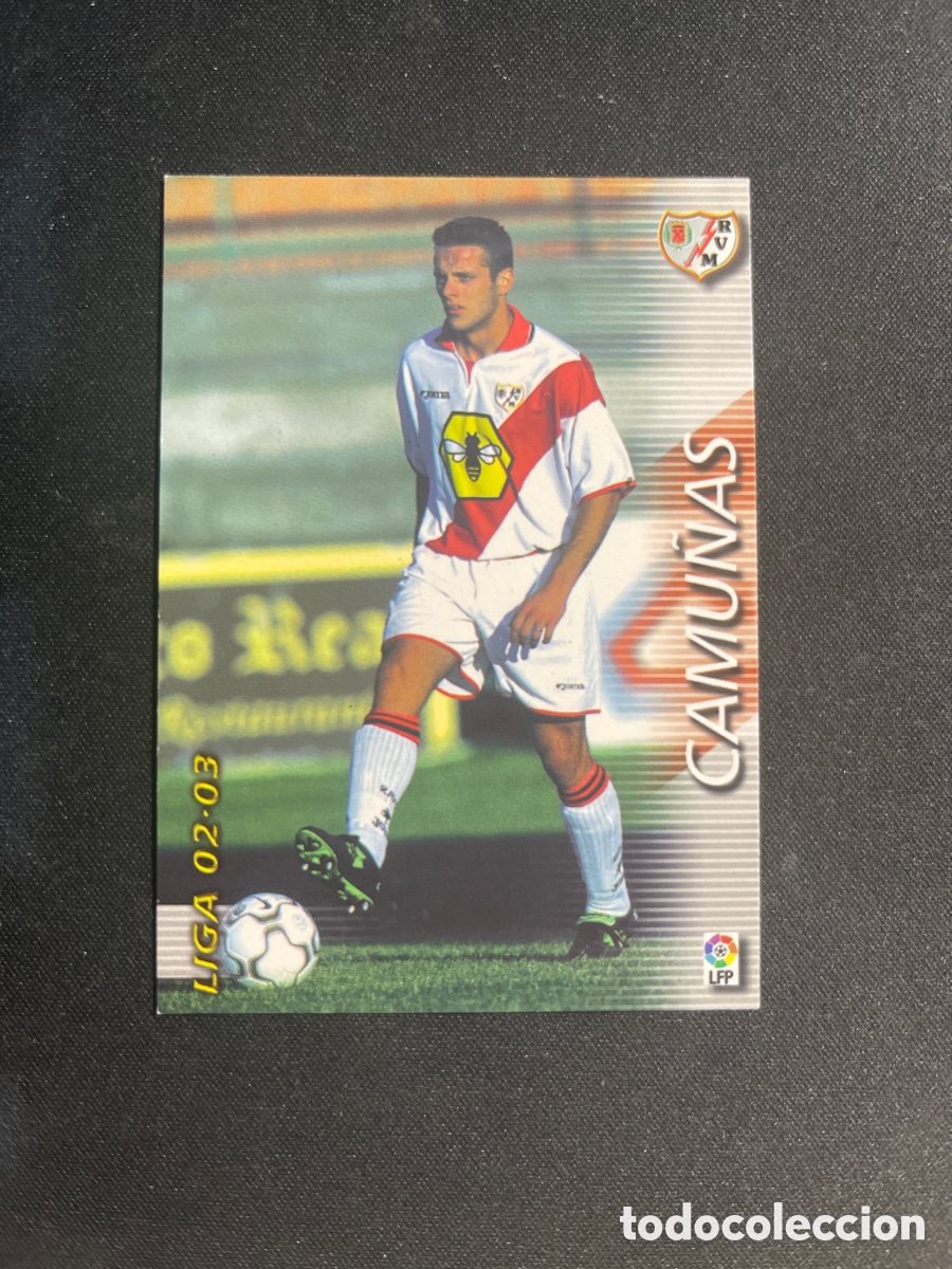 Cromos de F&uacute;tbol: Camu&ntilde;as 249 Rayo Vallecano Megafichas 2002 2003 02 03 Panini