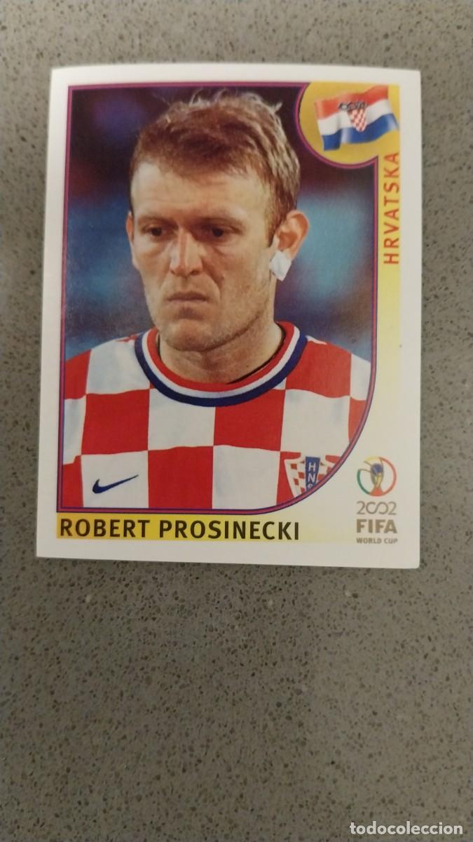 Cromos de F&uacute;tbol: ROBERT PROSINECKI 486 CROACIA CROATIA SIN PEGAR PANINI FIFA WORLD CUP MUNDIAL KOREA 2002