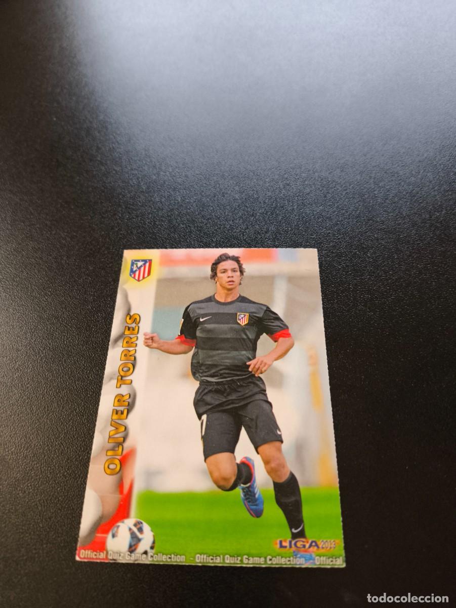 Cromos de F&uacute;tbol: 125 OLIVER TORRES ATLETICO DE MADRID MUNDICROMO LIGA 2012 2013 12 13 NO PANINI ESTE MEGACRACKS