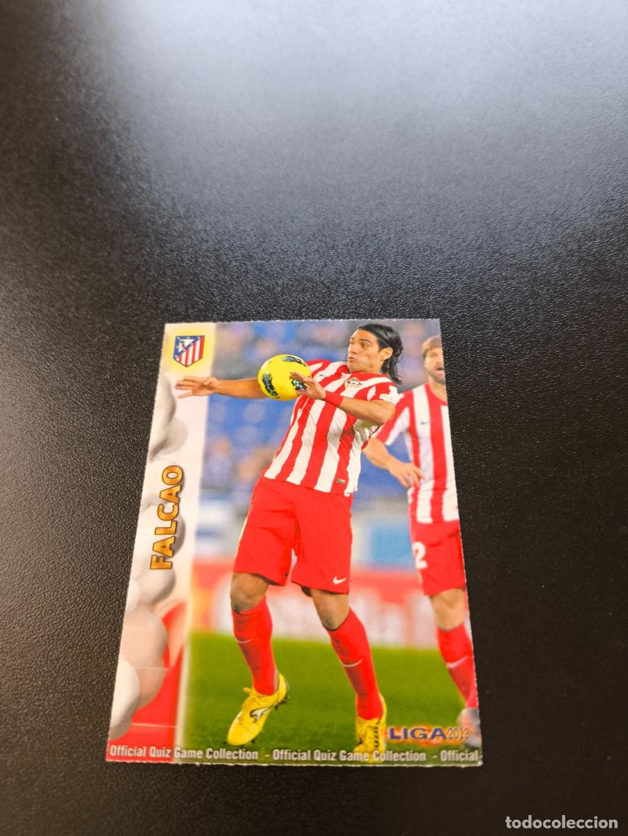 Cromos de F&uacute;tbol: 128 FALCAO ATLETICO DE MADRID MUNDICROMO LIGA 2012 2013 12 13 NO PANINI ESTE MEGACRACKS