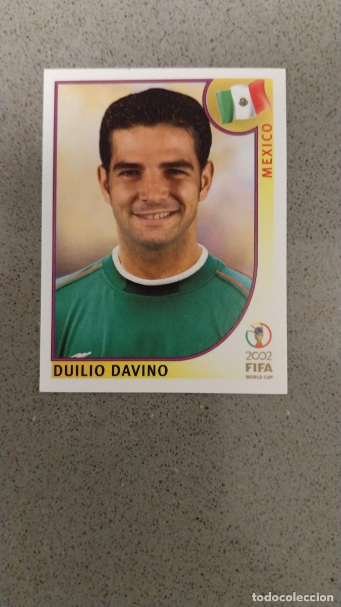 Cromos de F&uacute;tbol: DUILIO DAVINO 500 MEXICO MUNDIAL KOREA JAPON 2002 02 PANINI NUNCA PEGADO