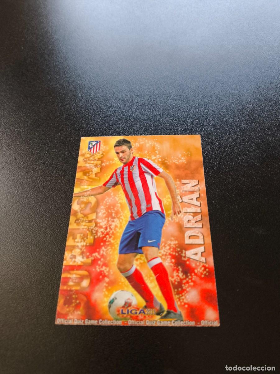 Cromos de F&uacute;tbol: 134 ADRIAN ATLETICO DE MADRID MUNDICROMO LIGA 2012 2013 12 13 NO PANINI ESTE MEGACRACKS