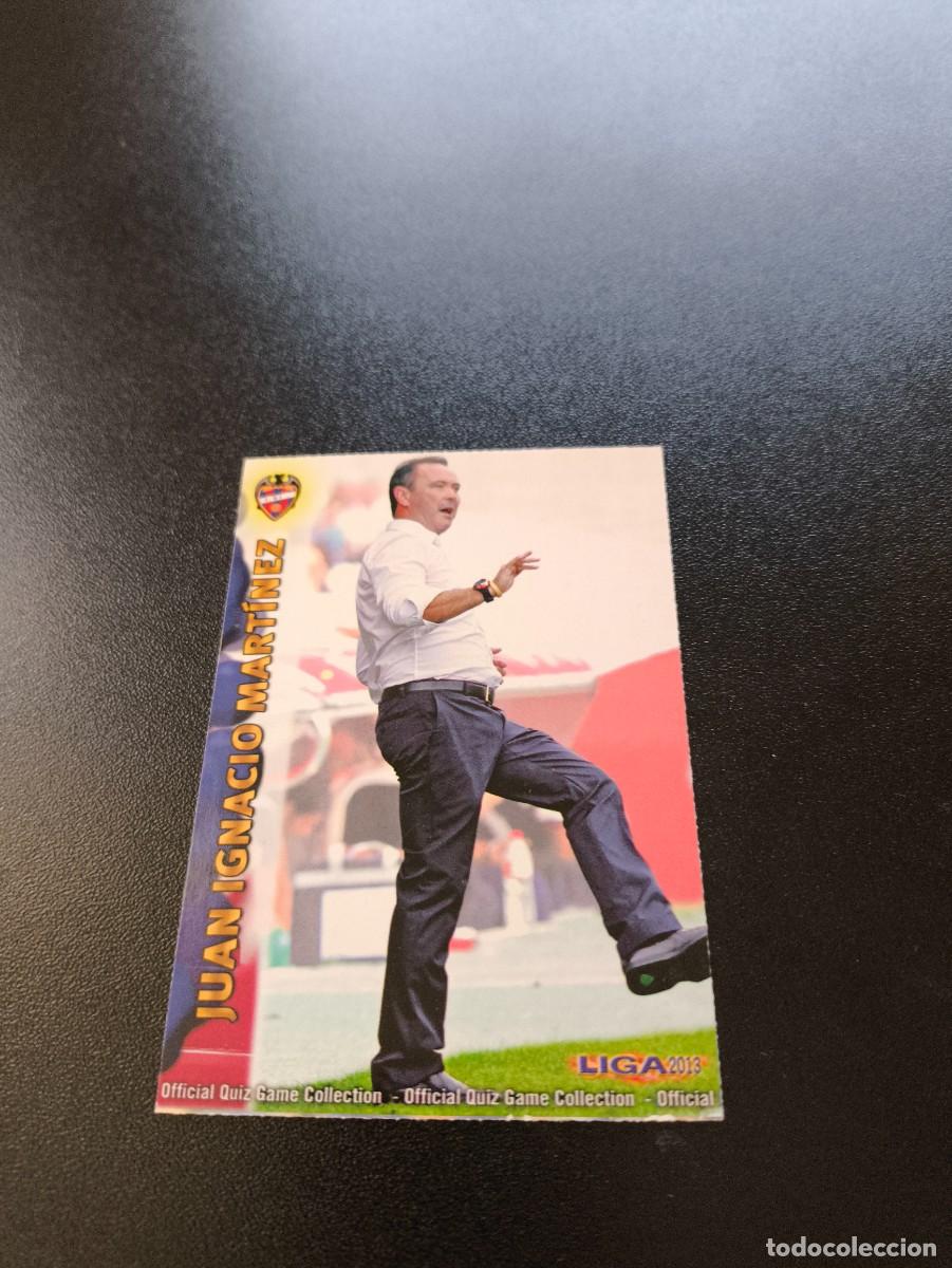 Cromos de F&uacute;tbol: 138 JUAN IGNACIO MARTINEZ LEVANTE MUNDICROMO LIGA 2012 2013 12 13 NO PANINI ESTE MEGACRACKS
