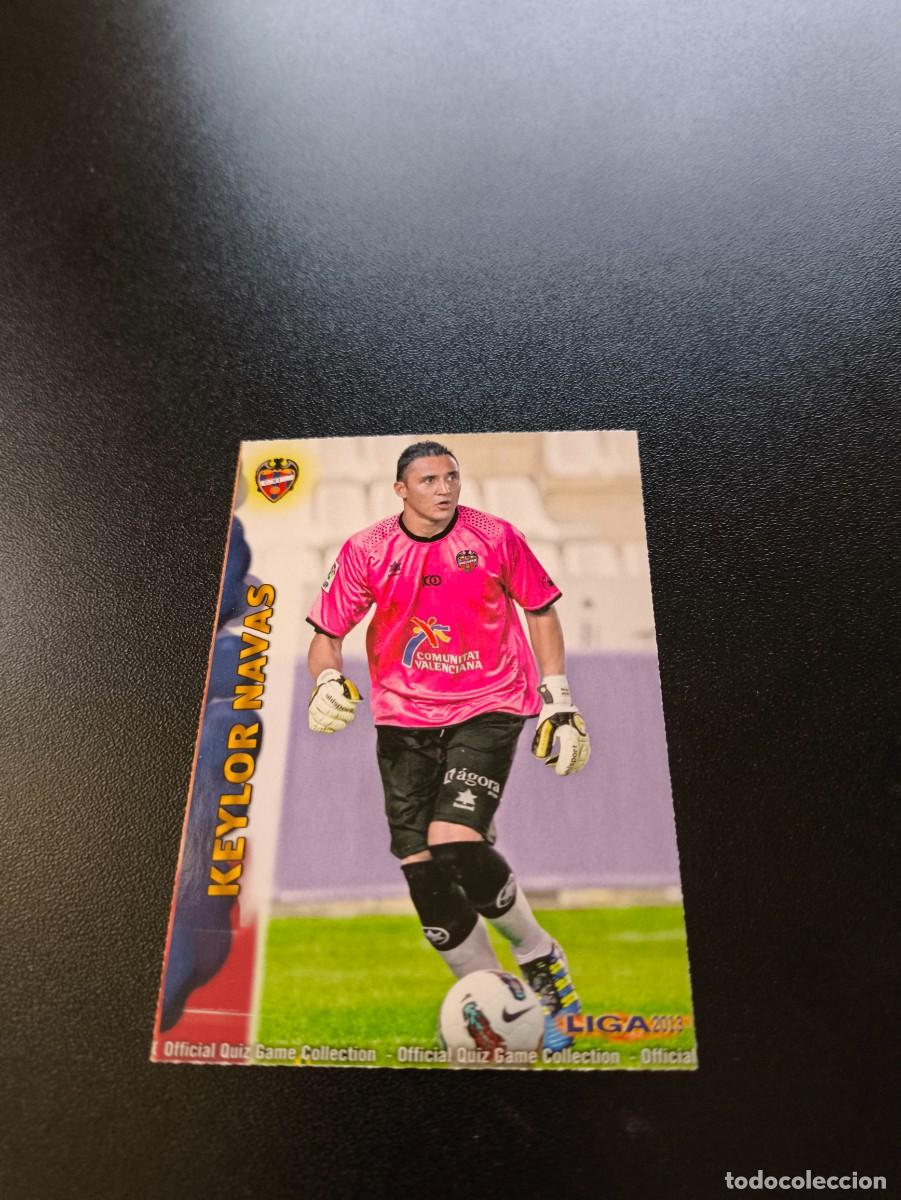 Cromos de F&uacute;tbol: 140 KEYLOR NAVAS LEVANTE MUNDICROMO LIGA 2012 2013 12 13 NO PANINI ESTE MEGACRACKS