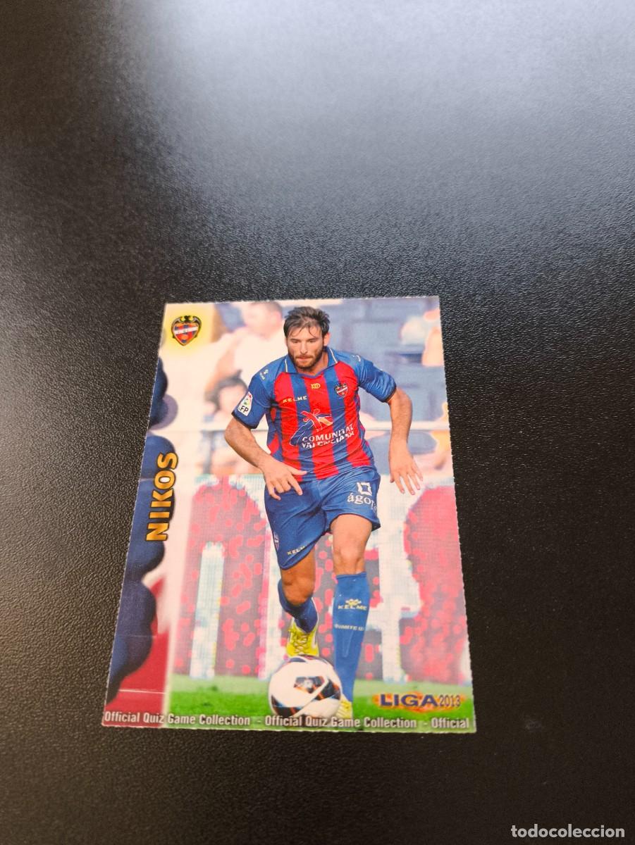 Cromos de F&uacute;tbol: 141 NIKOS LEVANTE MUNDICROMO LIGA 2012 2013 12 13 NO PANINI ESTE MEGACRACKS