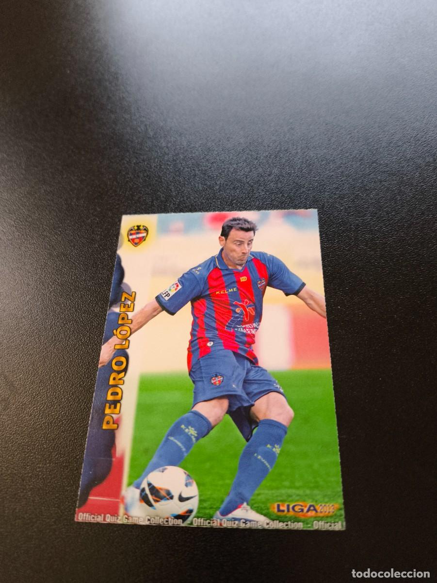 Cromos de F&uacute;tbol: 142 PEDRO LOPEZ LEVANTE MUNDICROMO LIGA 2012 2013 12 13 NO PANINI ESTE MEGACRACKS