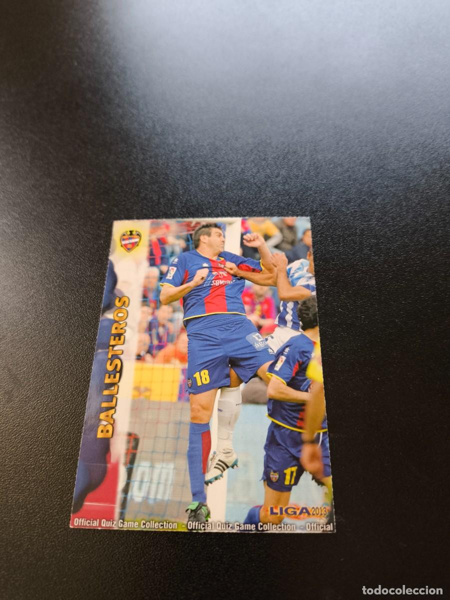 Cromos de F&uacute;tbol: 143 BALLESTEROS LEVANTE MUNDICROMO LIGA 2012 2013 12 13 NO PANINI ESTE MEGACRACKS