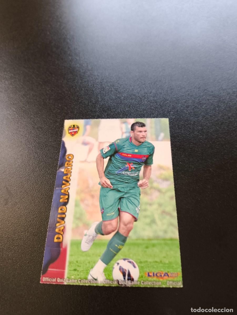Cromos de F&uacute;tbol: 144 DAVID NAVARRO LEVANTE MUNDICROMO LIGA 2012 2013 12 13 NO PANINI ESTE MEGACRACKS