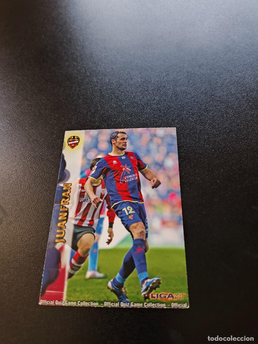 Cromos de F&uacute;tbol: 145 JUANFRAN LEVANTE MUNDICROMO LIGA 2012 2013 12 13 NO PANINI ESTE MEGACRACKS