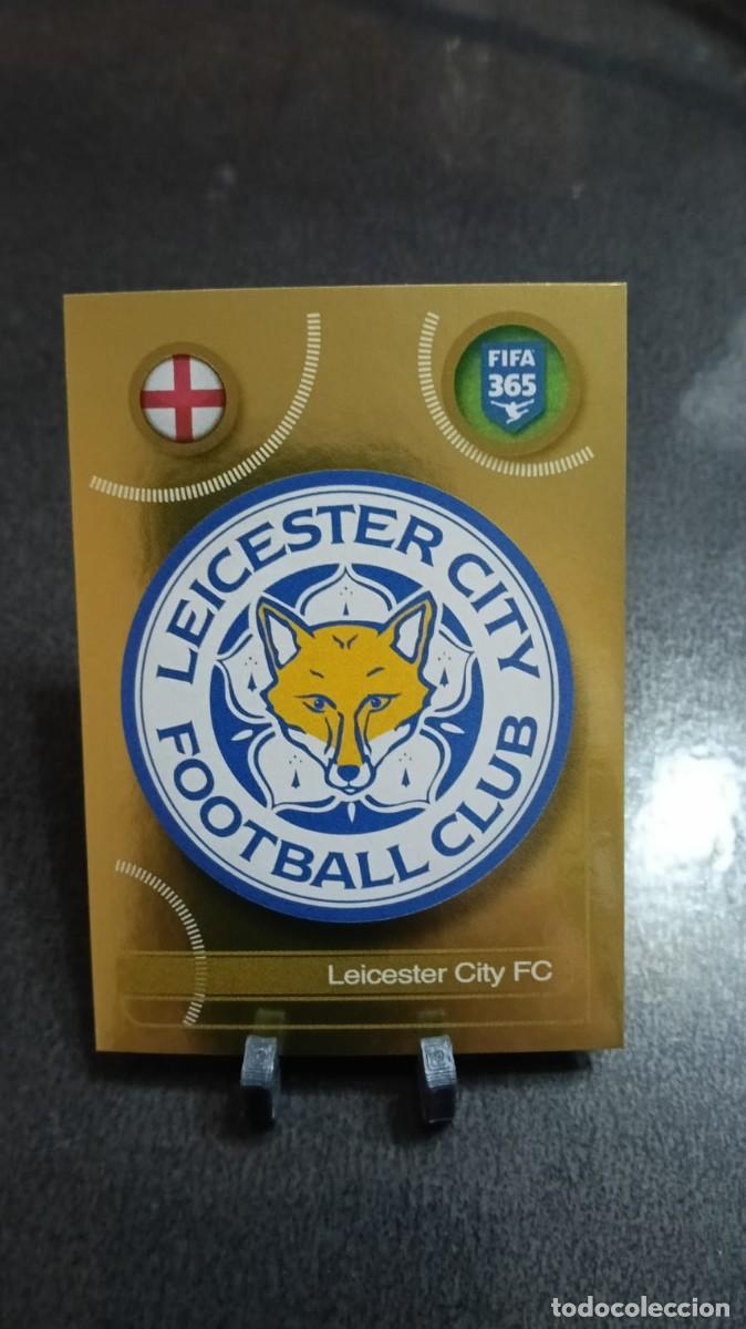 Cromos de F&uacute;tbol: Fifa 365 16 17 2016 2017 Escudo Leicester 125