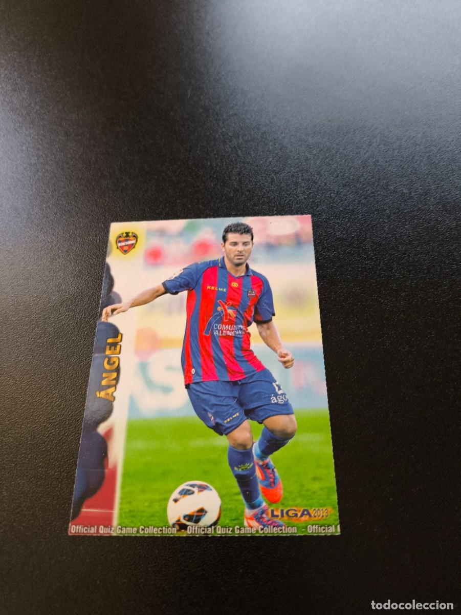 Cromos de F&uacute;tbol: 156 ANGEL LEVANTE MUNDICROMO LIGA 2012 2013 12 13 NO PANINI ESTE MEGACRACKS