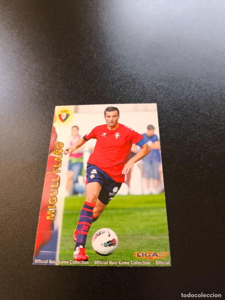 Cromos de F&uacute;tbol: 170 MIGUEL FLA&Ntilde;O OSASUNA MUNDICROMO LIGA 2012 2013 12 13 NO PANINI ESTE MEGACRACKS
