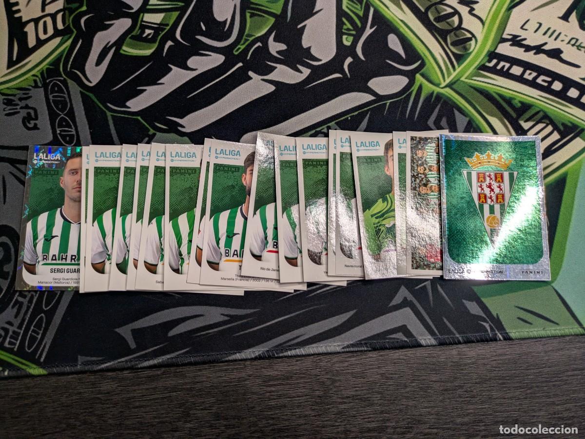 Cromos de F&uacute;tbol: Lote 19 cromos C&oacute;rdoba CF - Liga Hypermotion 2025/26 - Panini - Sin pegar