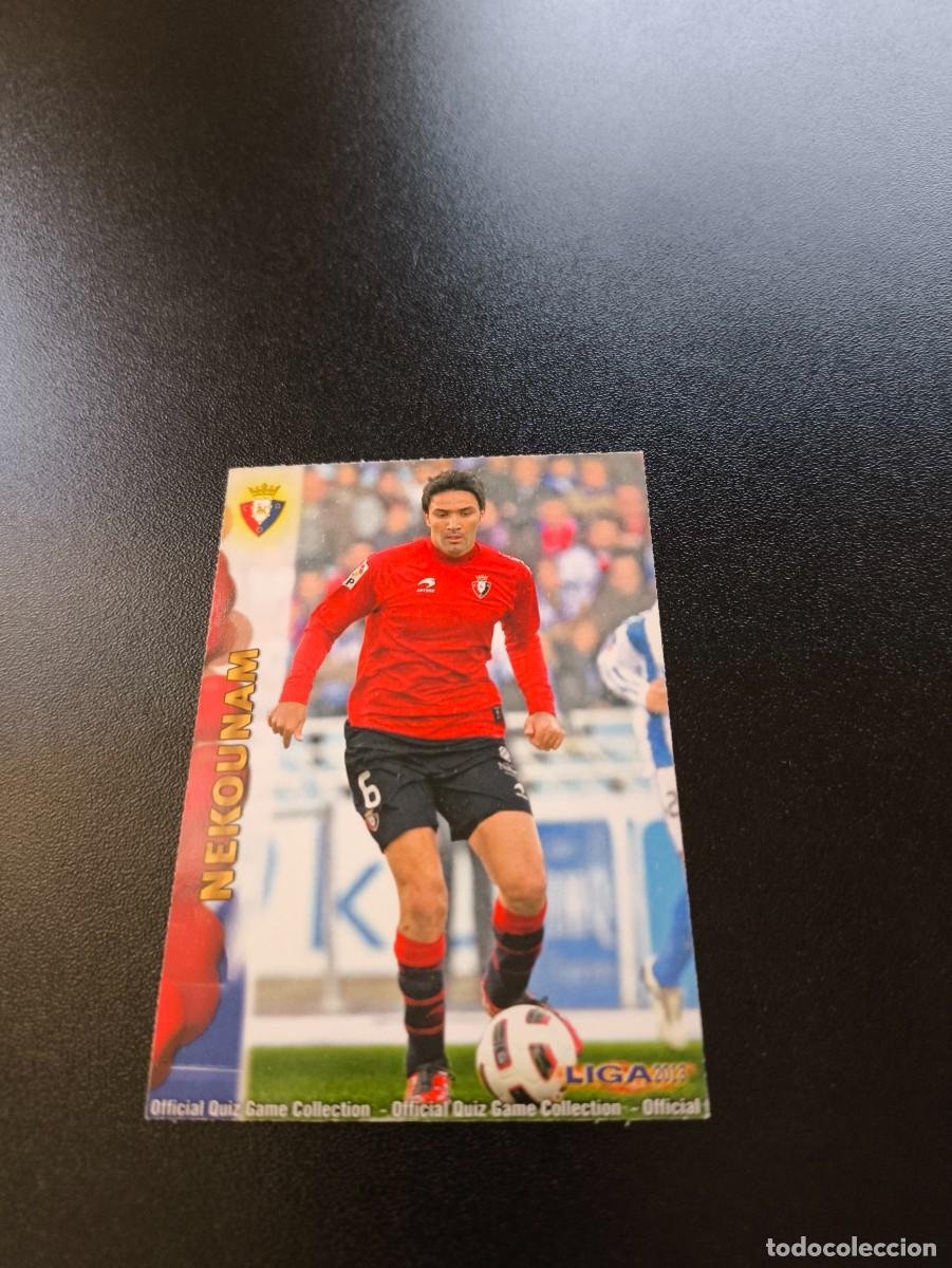 Cromos de F&uacute;tbol: 178 NEKOUNAM OSASUNA MUNDICROMO LIGA 2012 2013 12 13 NO PANINI ESTE MEGACRACKS