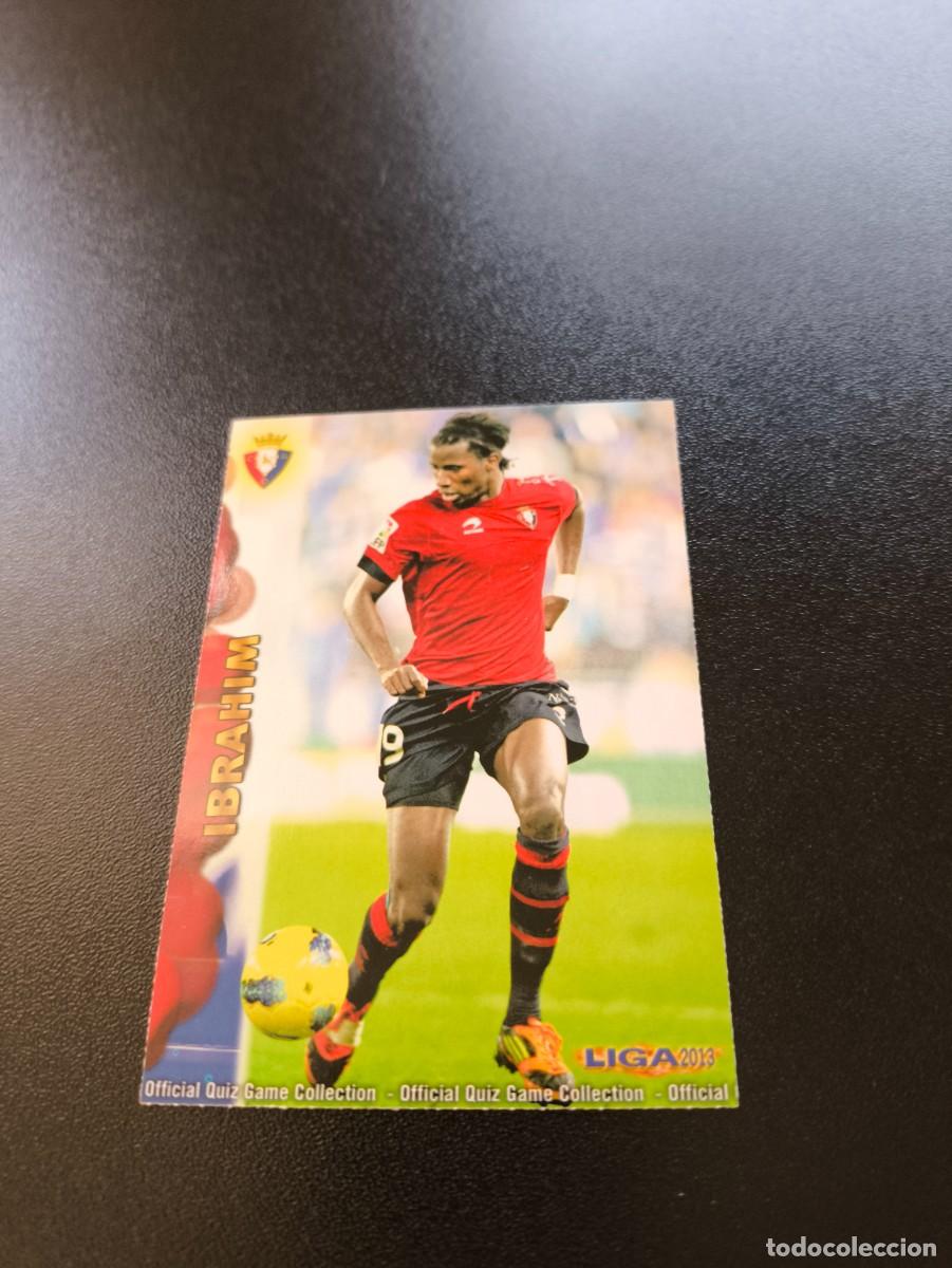 Cromos de F&uacute;tbol: 180 IBRAHIMA OSASUNA MUNDICROMO LIGA 2012 2013 12 13 NO PANINI ESTE MEGACRACKS