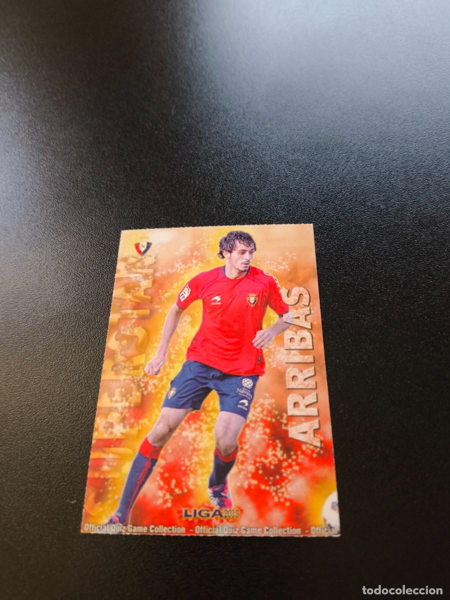 Cromos de F&uacute;tbol: 187 ARRIBAS SUPERSTAR MATE OSASUNA MUNDICROMO LIGA 2012 2013 12 13 NO PANINI ESTE MEGACRACKS