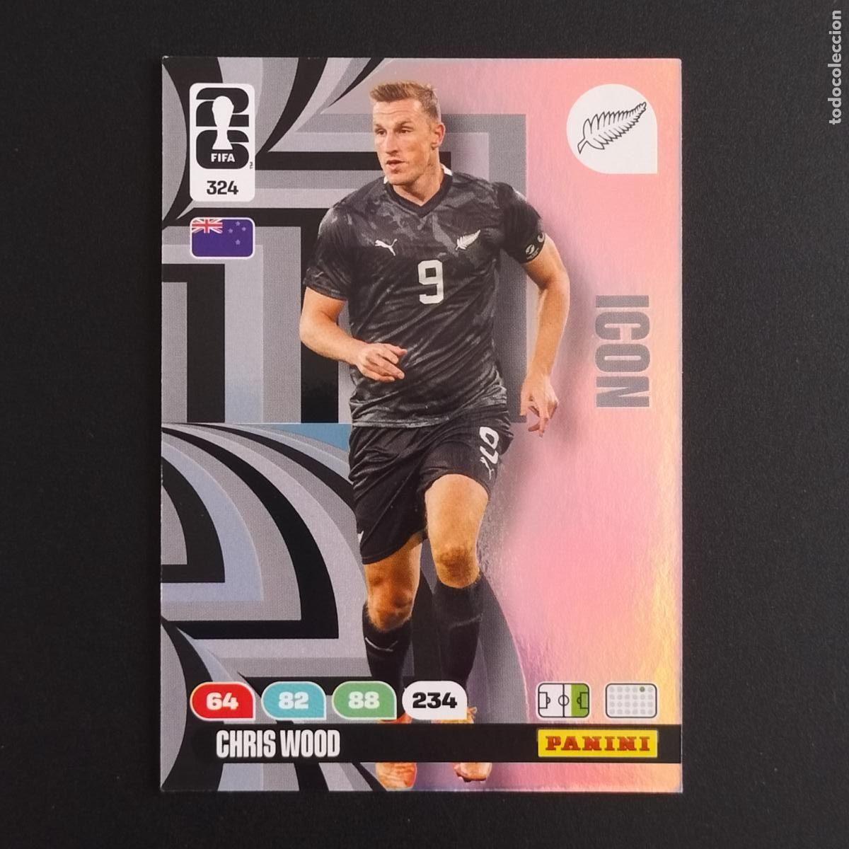 Cromos de F&uacute;tbol: 324 CHRIS WOOD ICON NUEVA ZELANDA CROMOS ADRENALYN XL MUNDIAL 26 2026 FIFA WORLD CUP PANINI