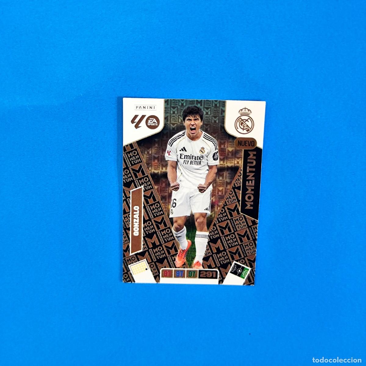 Cromos de F&uacute;tbol: Adrenalyn 2025 2026 / 25 26 Momentum Gonzalo Real Madrid