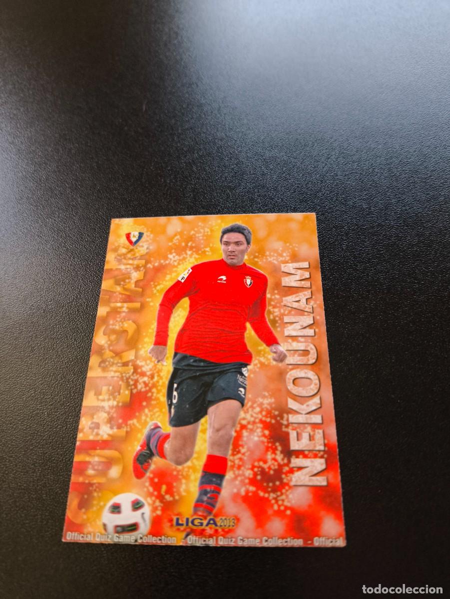 Cromos de F&uacute;tbol: 189 NEKOUNAM SUPERSTAR MATE OSASUNA MUNDICROMO LIGA 2012 2013 12 13 NO PANINI ESTE MEGACRACKS