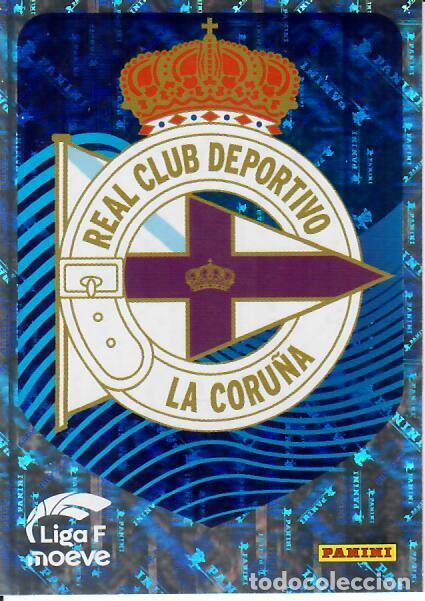 Cromos de F&uacute;tbol: CROMO PANINI LIGA FEMENINA F 2025-26 (25 - 26) - N&ordm; 122 - ESCUDO - DEPORTIVO ABANCA LA CORU&Ntilde;A