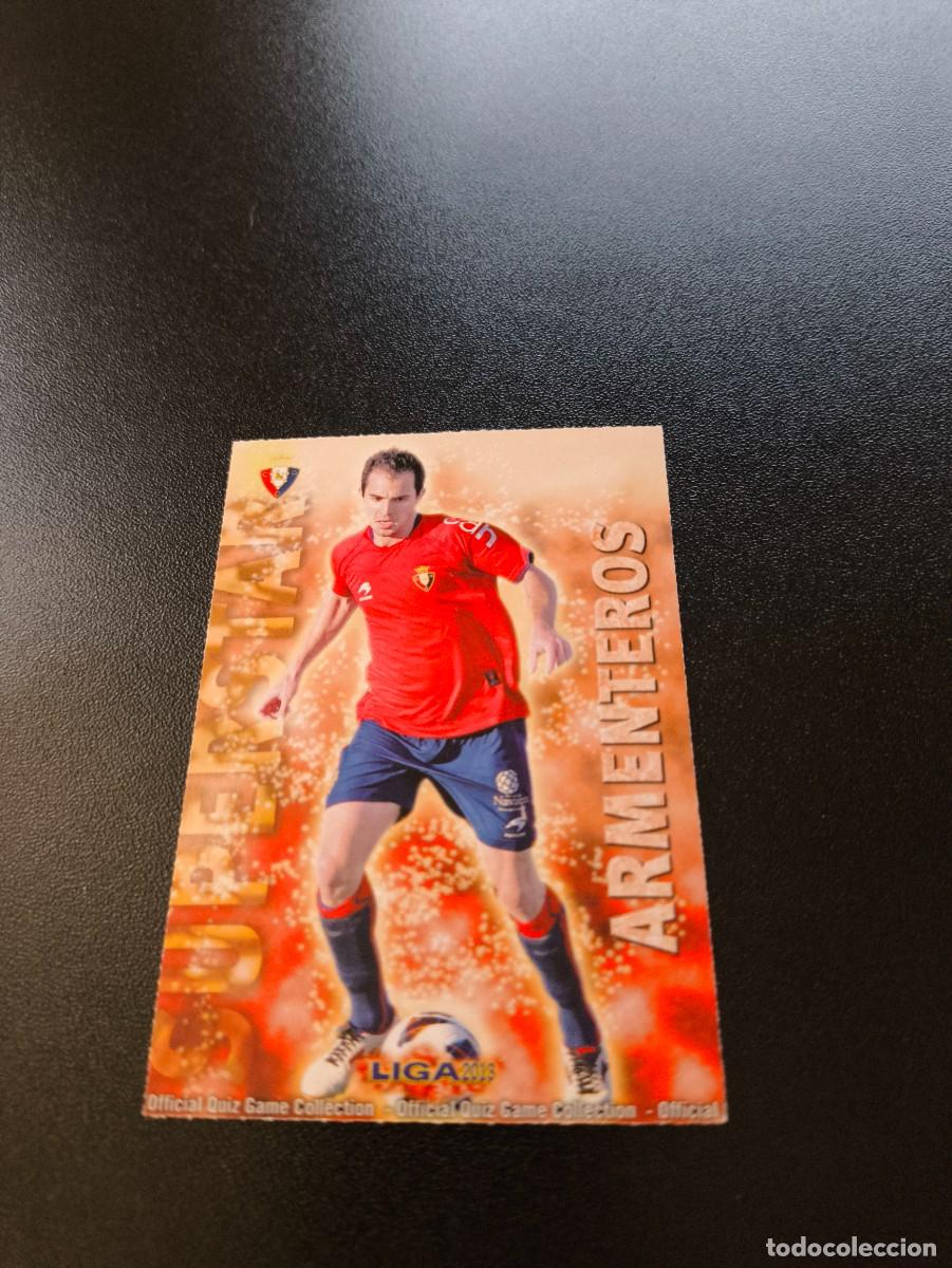 Cromos de F&uacute;tbol: 188 ARMENTEROS SUPERSTAR MATE OSASUNA MUNDICROMO LIGA 2012 2013 12 13 NO PANINI ESTE MEGACRACKS