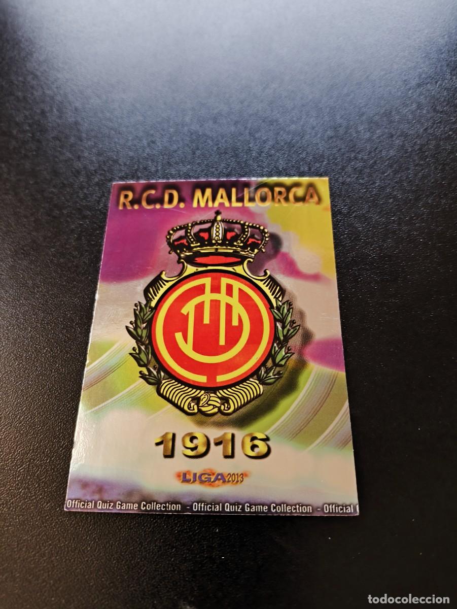 Cromos de F&uacute;tbol: 190 ESCUDO BRILLO LISO MALLORCA MUNDICROMO LIGA 2012 2013 12 13 NO PANINI ESTE MEGACRACKS