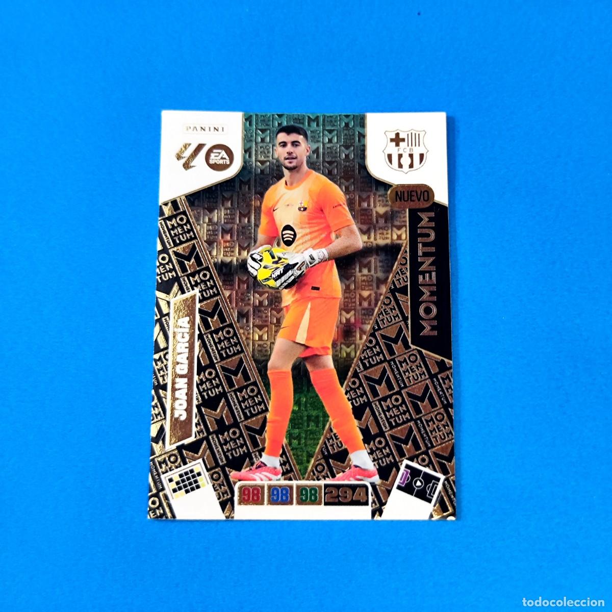 Cromos de F&uacute;tbol: Adrenalyn 2025 2026 / 25 26 Momentum Joan Garc&iacute;a Barcelona